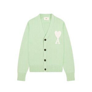 👑👑Ami Green cardigan sweater